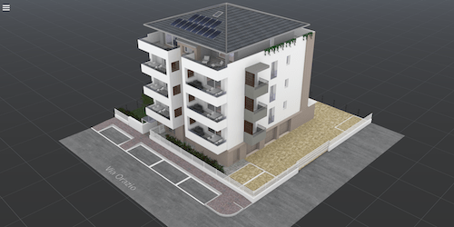 Progetto Orazio con Expi4D - Visualizzazione immobiliare 3D