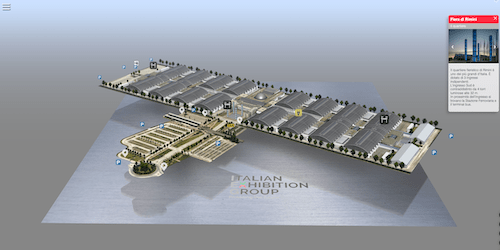 Progetto Expi4D per Fiera Rimini - Tour virtuale padiglioni